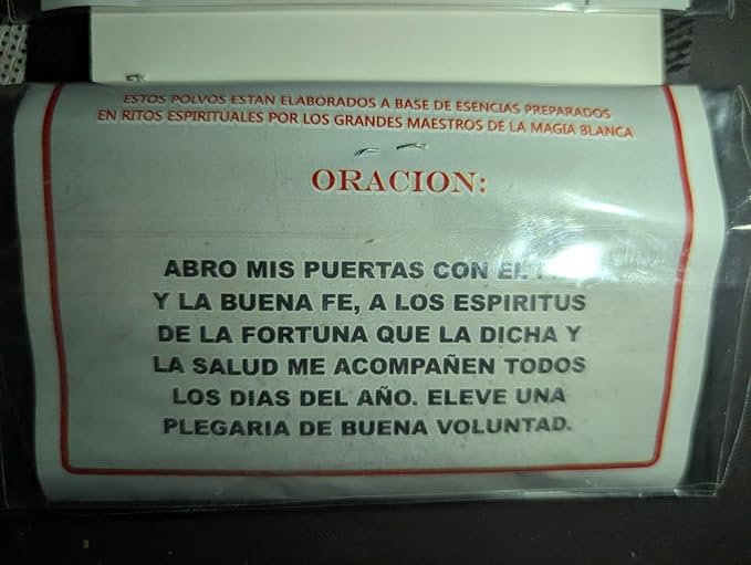 Auténtico Polvos Abre Puertas – Spiritual Opening Powder